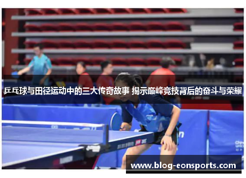 乒乓球与田径运动中的三大传奇故事 揭示巅峰竞技背后的奋斗与荣耀