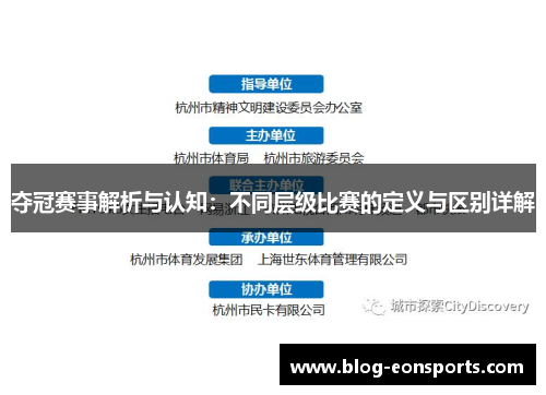 夺冠赛事解析与认知：不同层级比赛的定义与区别详解