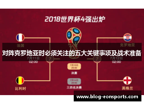 对阵克罗地亚时必须关注的五大关键事项及战术准备