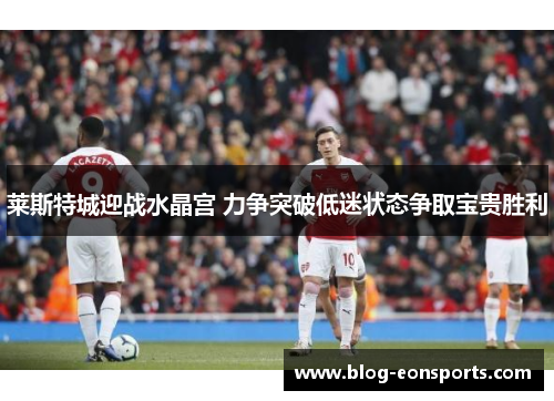 莱斯特城迎战水晶宫 力争突破低迷状态争取宝贵胜利